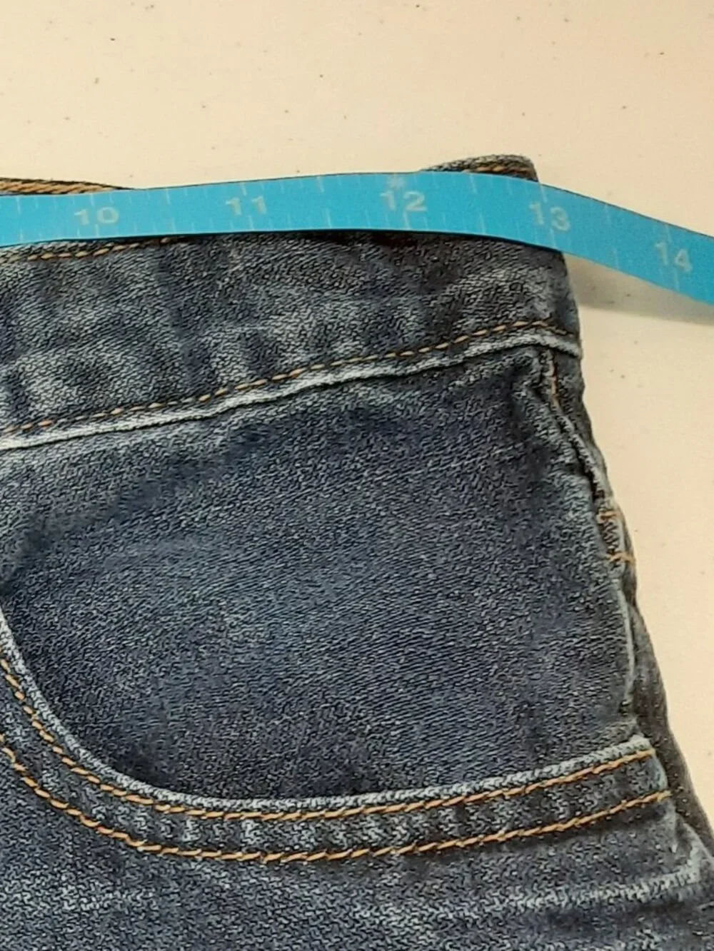 GapKids Boys Size 16 Regular Skinny Fit Jeans Blue Denim Adjustable Waist Teens
